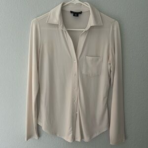 Buttery soft button up blouse